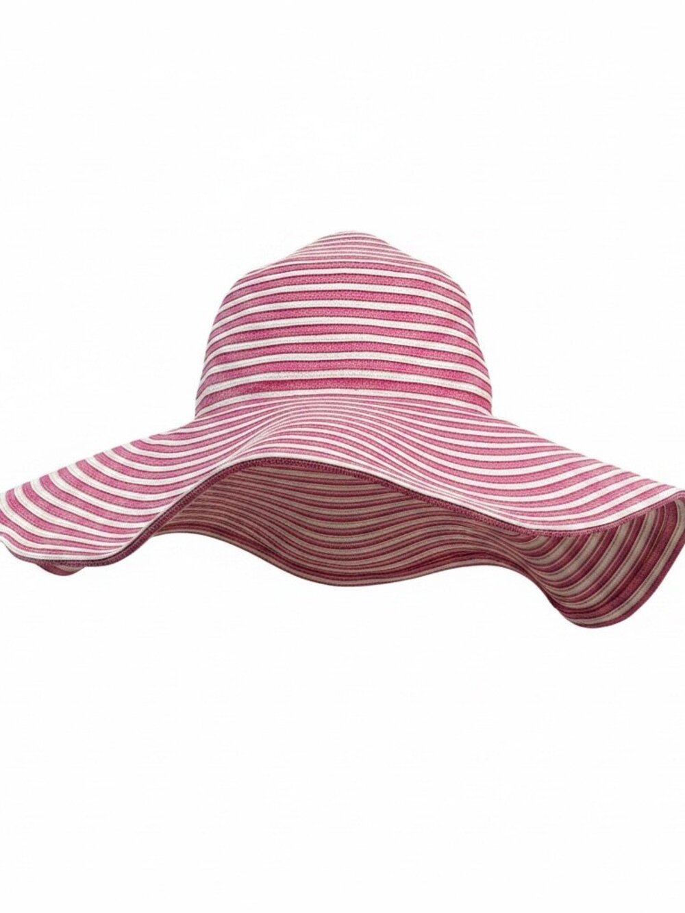 Easy Gardener Floppy Sun Hat Pink & White Stripe